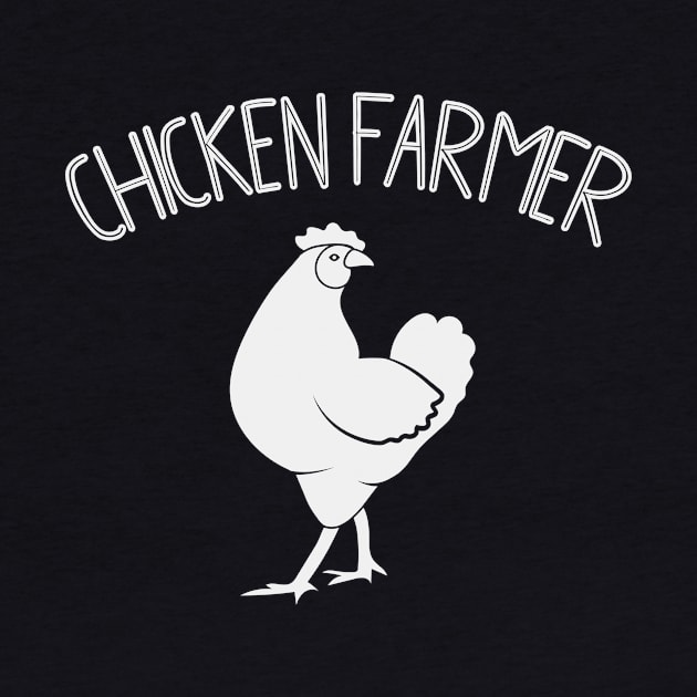 Chicken Farmer Gift by Foxxy Merch